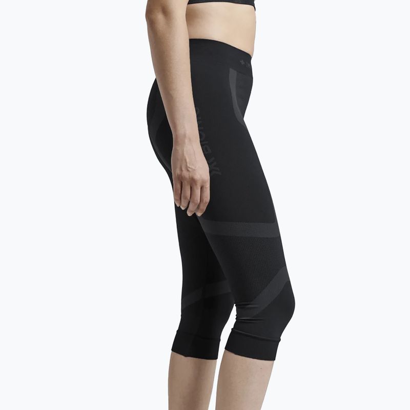Spodnie termoaktywne damskie X-Bionic X-Ential 3/4 x black 6