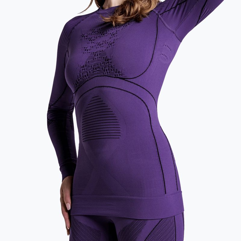 Bluza termoaktywna damska X-Bionic Energy Accumulator 4.0 midnight aura 6