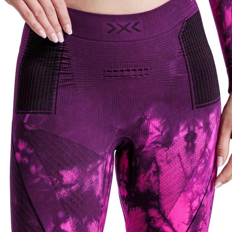 Spodnie termoaktywne X-Bionic Energy Accumulator Wild tiedye x black/fluo pink 3