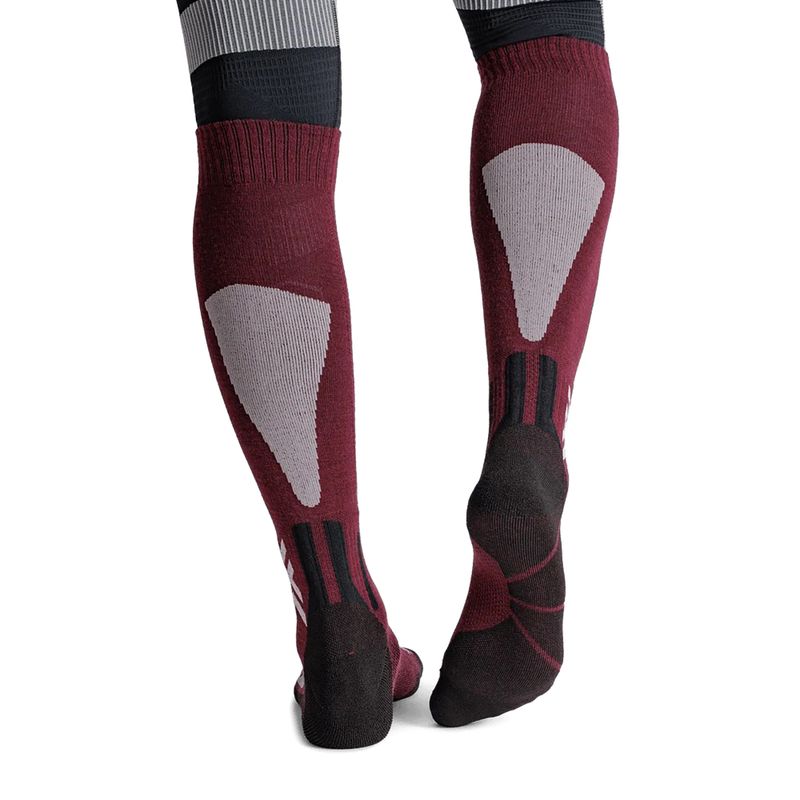 Skarpety narciarskie X-Socks Ski Discover Merino Otc oxide red 3
