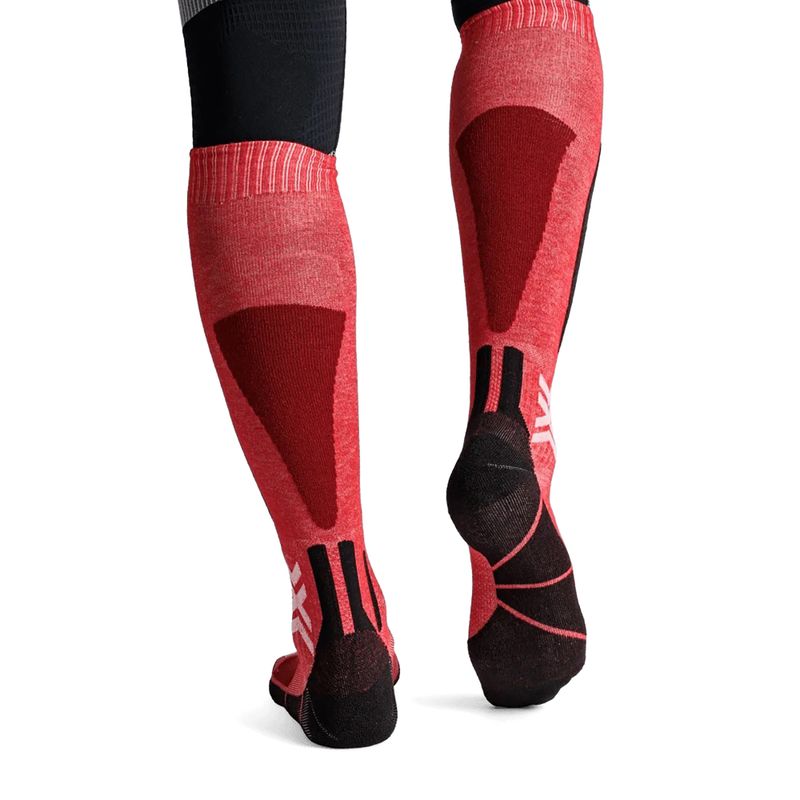Skarpety narciarskie X-Socks Ski Discover Otc hot red 3