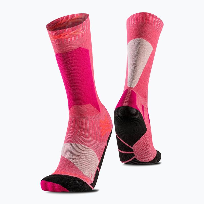 Skarpety narciarskie dziecięce X-Socks Ski Discover Otc hot red