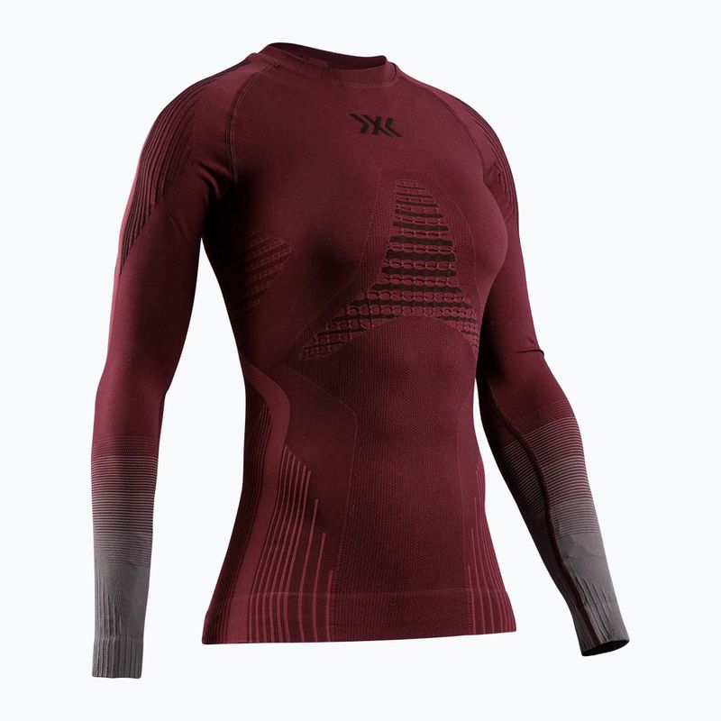 Bluza termoaktywna damska X-Bionic Invent Graphics LS oxide red/x black 10