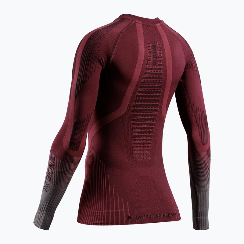Bluza termoaktywna damska X-Bionic Invent Graphics LS oxide red/x black 11