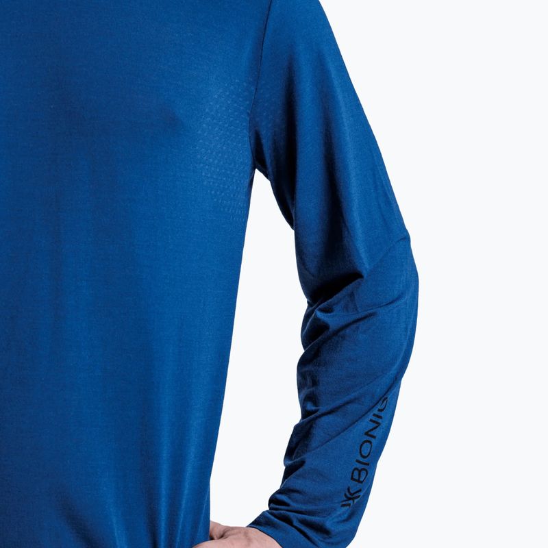 Bluza termoaktywna męska X-Bionic Mightywool Light Shirt neo navy 8
