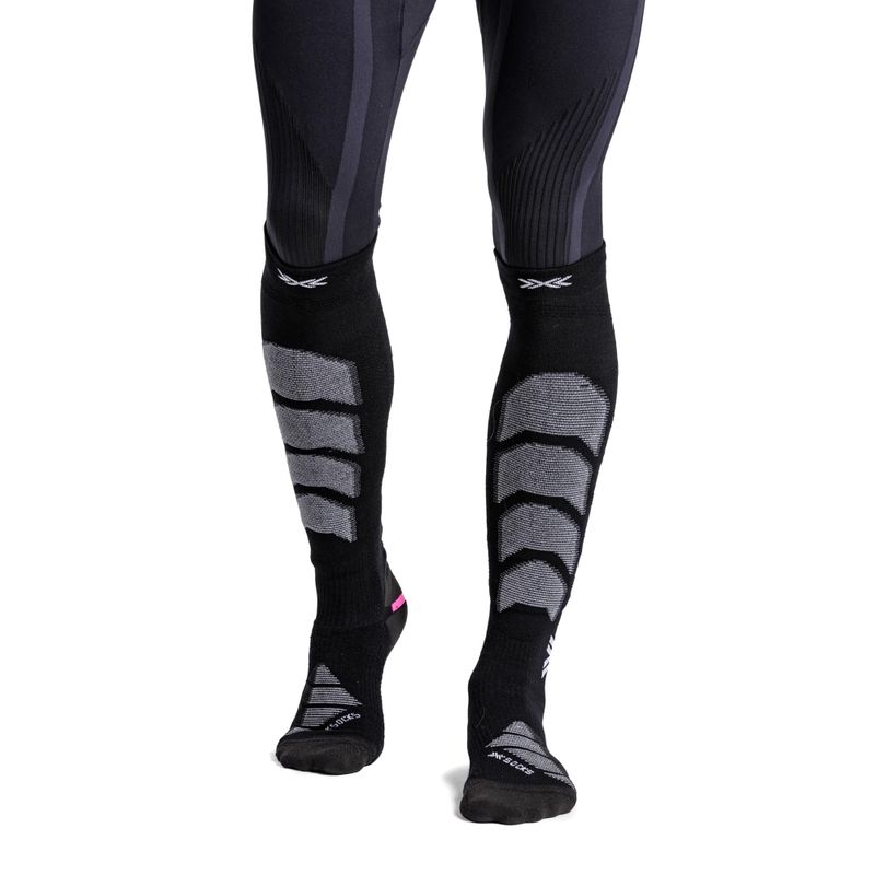 Skarpety narciarskie X-Socks Ski Anatomix Merino Otc x black 3