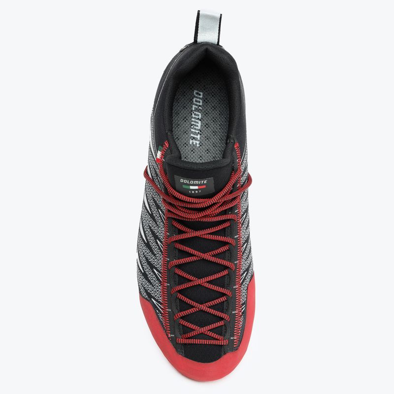 Buty podejściowe męskie Dolomite Velocissima GTX pewter grey/fiery red 6