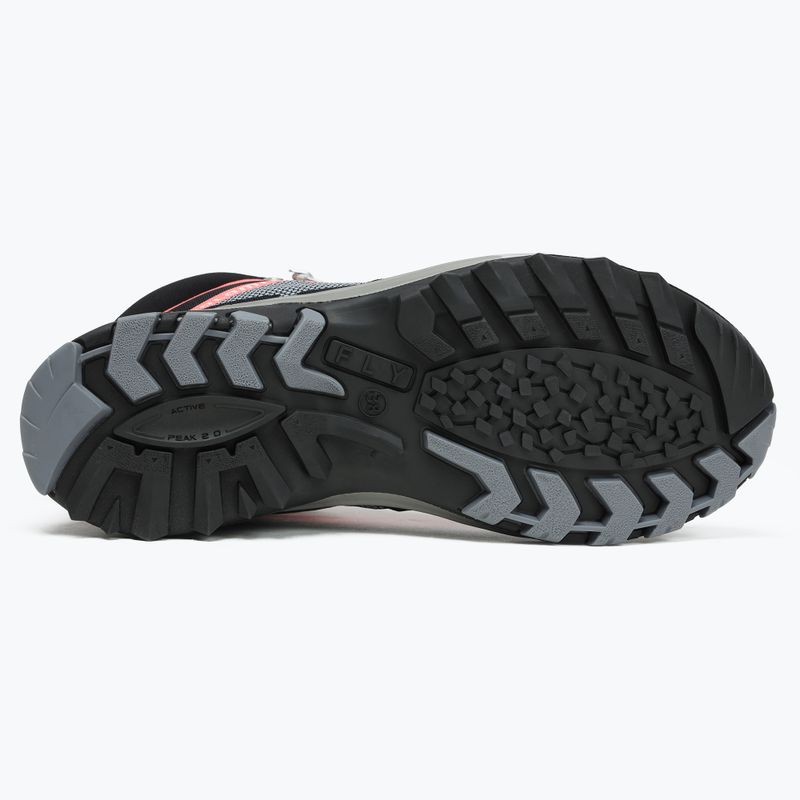 Buty trekkingowe dziecięce Dolomite Steinbock WT GTX grey/coral red 4