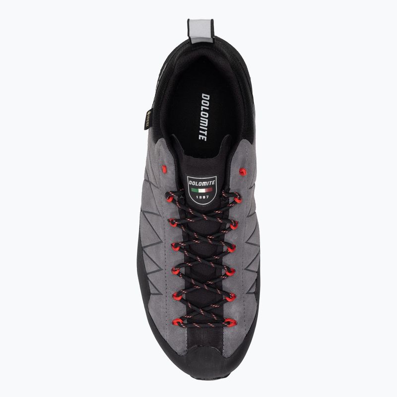Buty podejściowe męskie Dolomite Crodarossa Low GTX gunmetal grey/fiery red 6