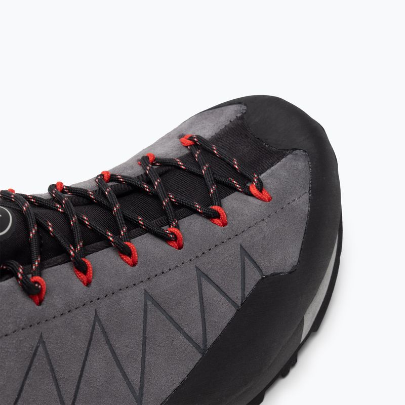 Buty podejściowe męskie Dolomite Crodarossa Low GTX gunmetal grey/fiery red 7