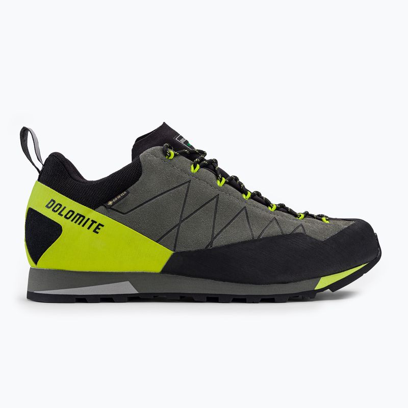 Buty podejściowe męskie Dolomite Crodarossa Low GTX silver green/lime green 2