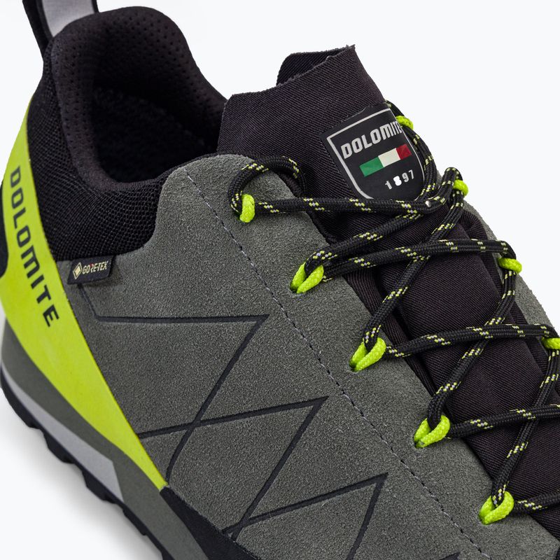 Buty podejściowe męskie Dolomite Crodarossa Low GTX silver green/lime green 10