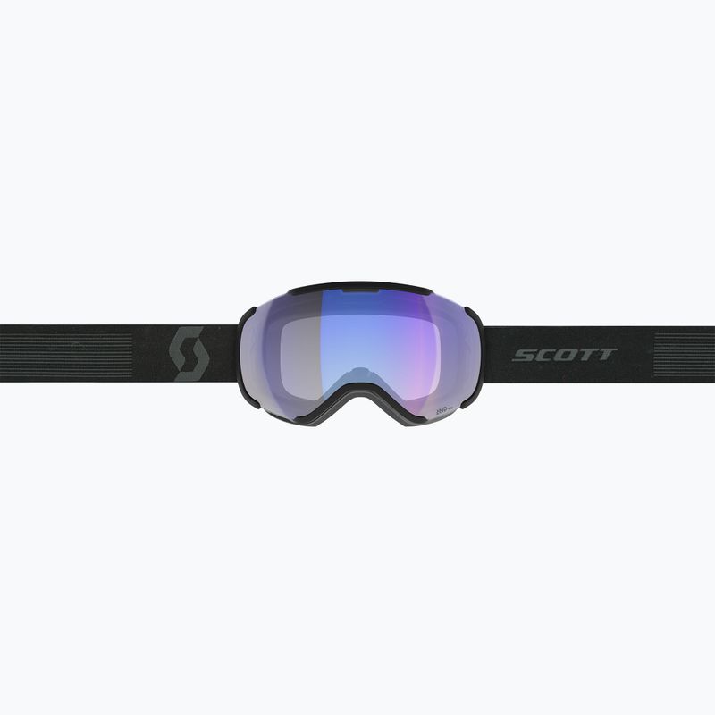 Gogle narciarskie SCOTT Faze II mineral black/amp iluminator blue chrome 2