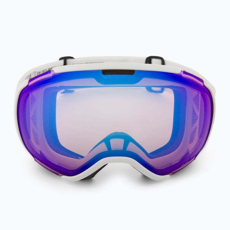 Gogle narciarskie SCOTT Faze II mineral white/amp iluminator blue chrome 2