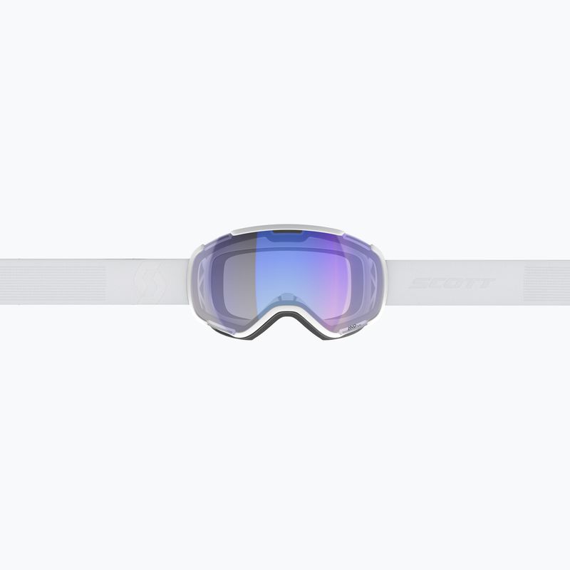 Gogle narciarskie SCOTT Faze II mineral white/amp iluminator blue chrome 6