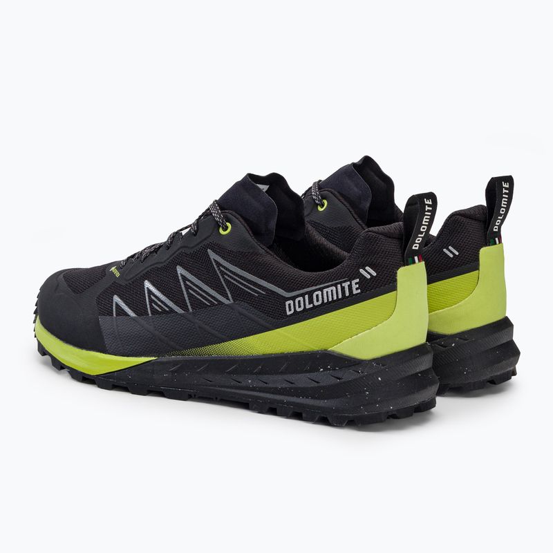 Buty trekkingowe męskie Dolomite Croda Nera Tech GTX black/lime green 3