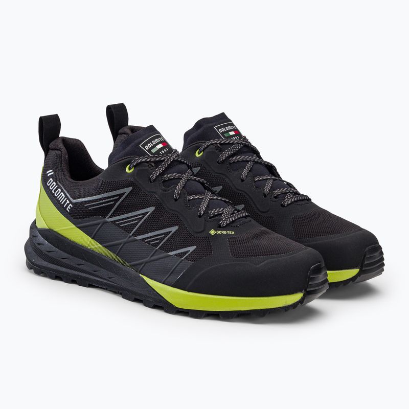 Buty trekkingowe męskie Dolomite Croda Nera Tech GTX black/lime green 4