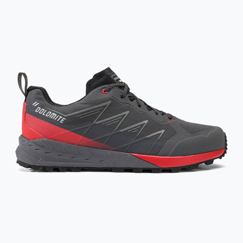 Buty trekkingowe męskie Dolomite Croda Nera Tech GTX anthracite grey/fiery red 2