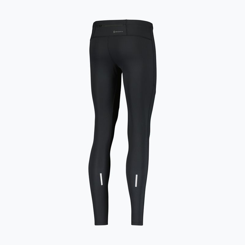 Legginsy do biegania męskie SCOTT Endurance Full Tights black 2
