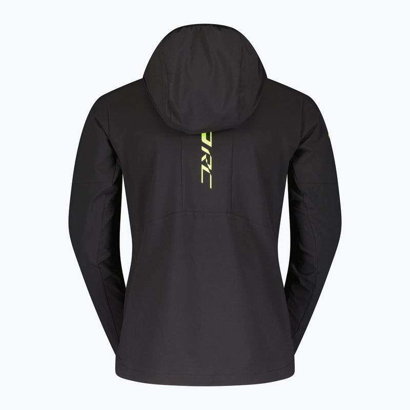 Kurtka do biegania męska SCOTT RC Run Warm black/yellow 2