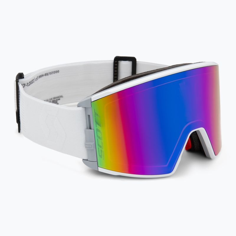 Gogle narciarskie SCOTT React mineral white/enhancer teal chrome/amp pro green 2