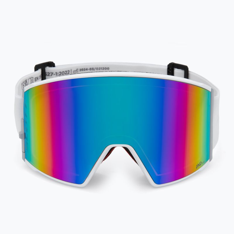 Gogle narciarskie SCOTT React mineral white/enhancer teal chrome/amp pro green 3