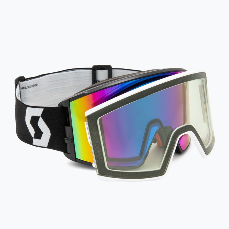 Gogle narciarskie SCOTT React mineral black/white/enhancer teal chrome/pro green