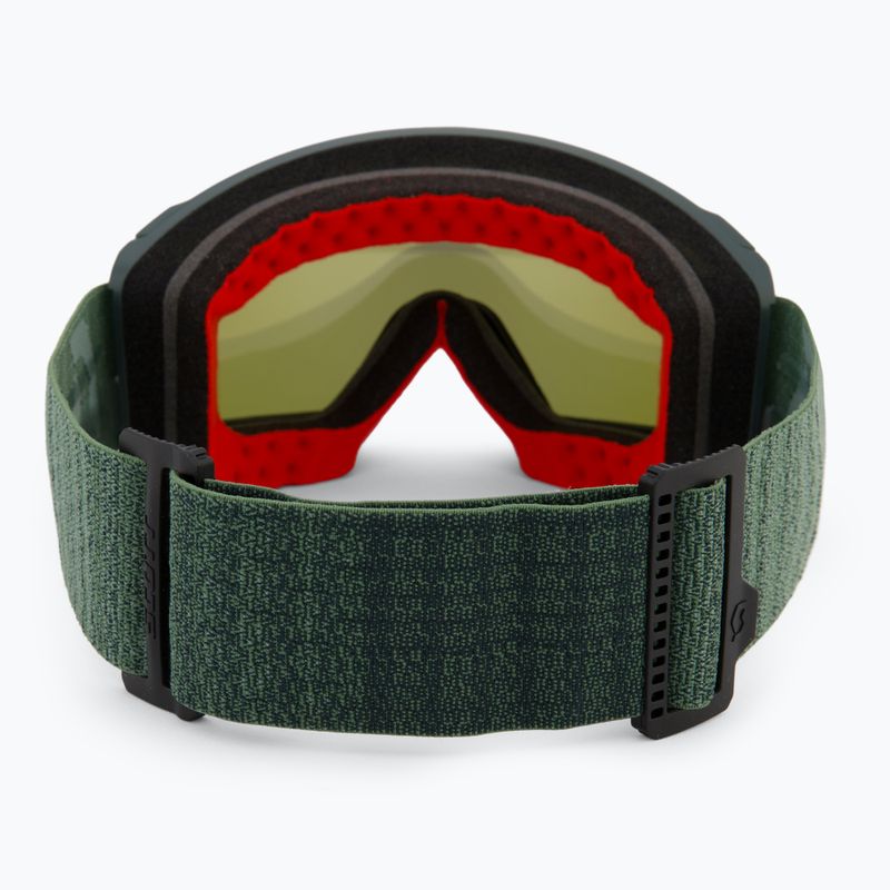 Gogle narciarskie SCOTT React AMP Pro soft green/black/amp pro white chrome/pro green 4