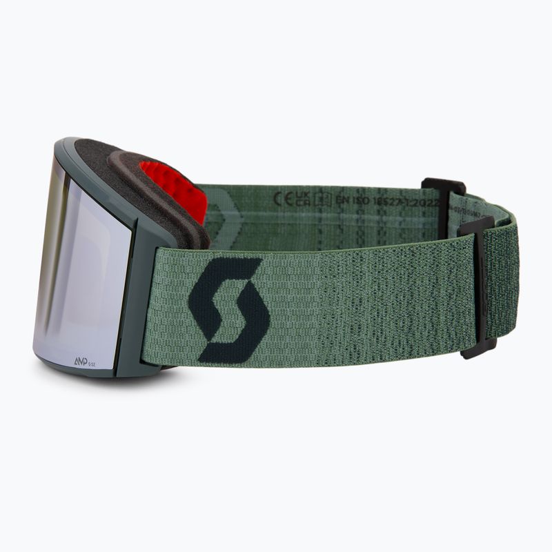 Gogle narciarskie SCOTT React AMP Pro soft green/black/amp pro white chrome/pro green 5