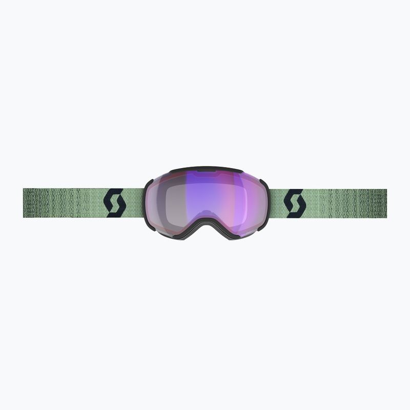 Gogle narciarskie SCOTT Faze II LS soft green/black/light sensitive blue chrome 2