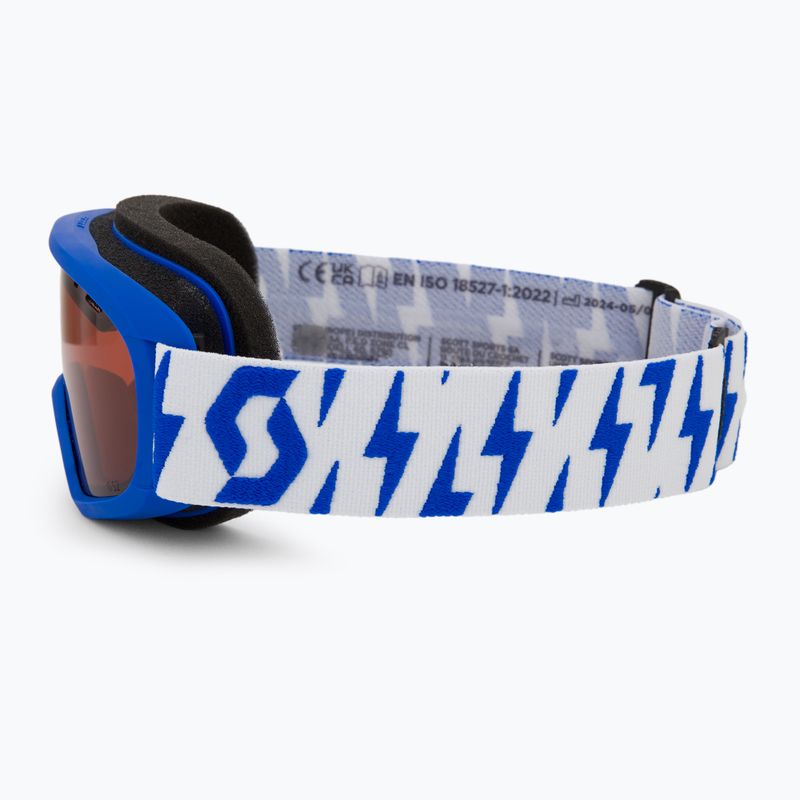 Gogle narciarskie dziecięce SCOTT Witty royal blue/white/enhancer 4