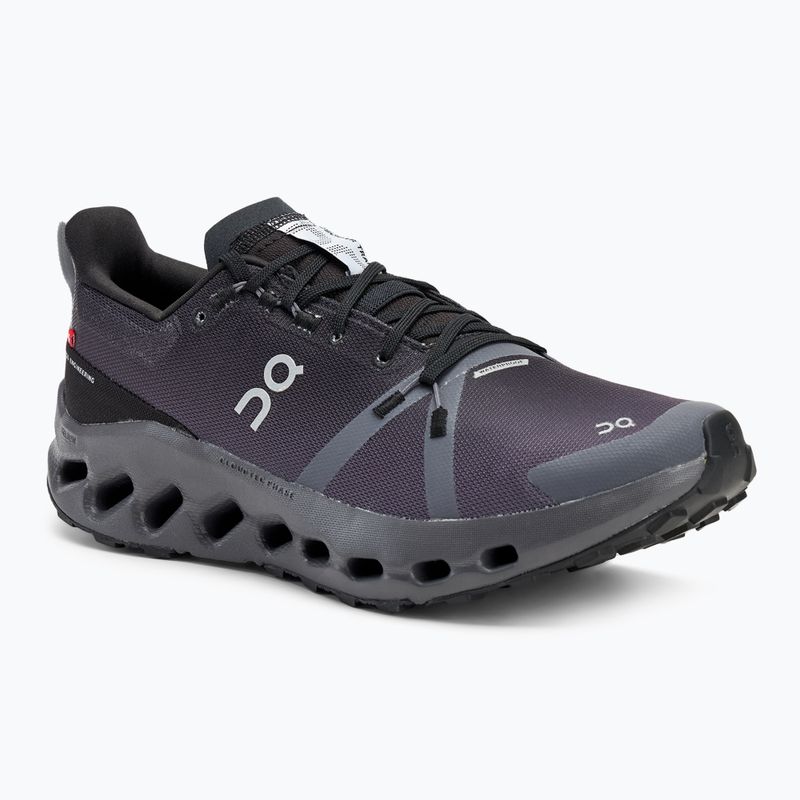 Buty do biegania męskie On Running Cloudsurfer Trail Waterproof black/eclipse