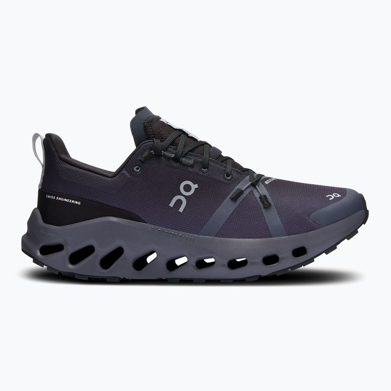 Buty do biegania damskie On Cloudsurfer Trail Waterproof black/eclipse 9