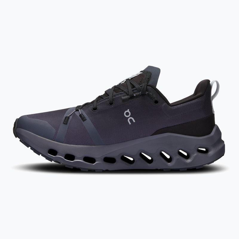 Buty do biegania damskie On Running Cloudsurfer Trail Waterproof black/eclipse 10