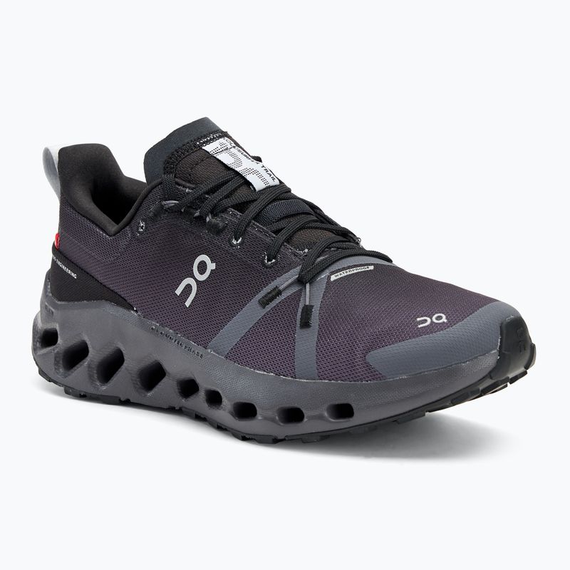 Buty do biegania damskie On Cloudsurfer Trail Waterproof black/eclipse