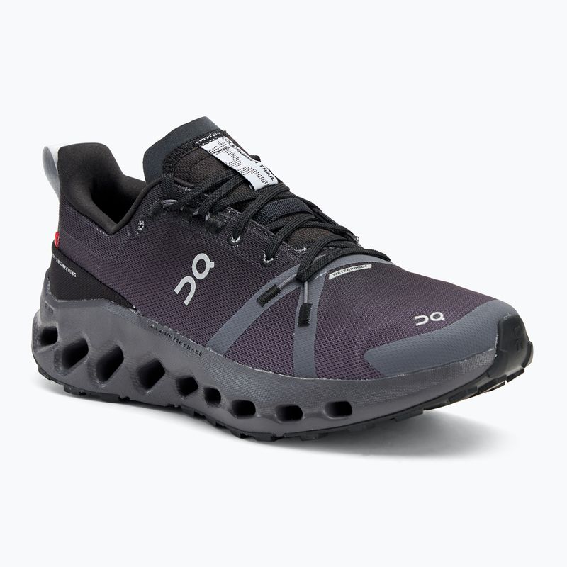 Buty do biegania damskie On Running Cloudsurfer Trail Waterproof black/eclipse