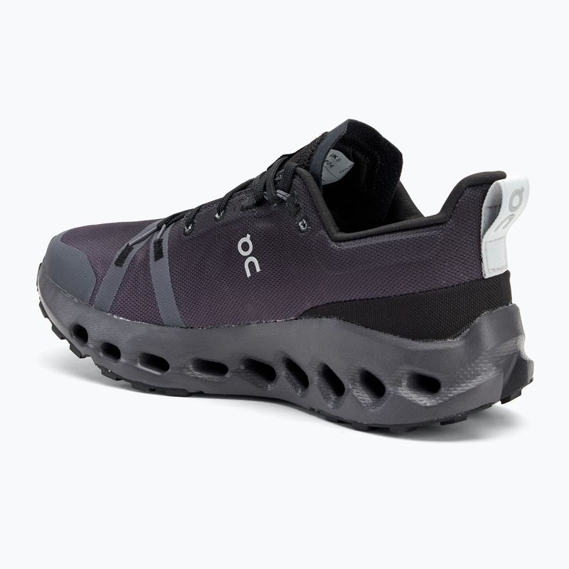 Buty do biegania damskie On Cloudsurfer Trail Waterproof black/eclipse 3