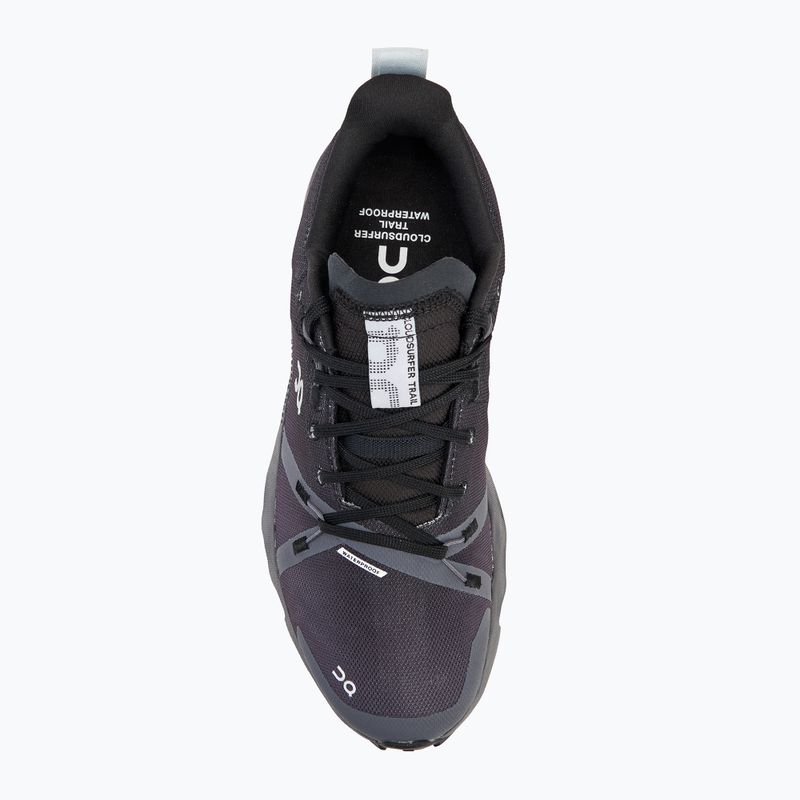 Buty do biegania damskie On Running Cloudsurfer Trail Waterproof black/eclipse 5