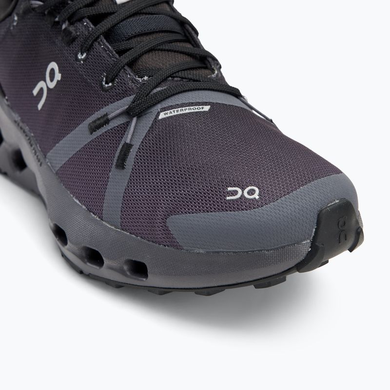 Buty do biegania damskie On Cloudsurfer Trail Waterproof black/eclipse 7