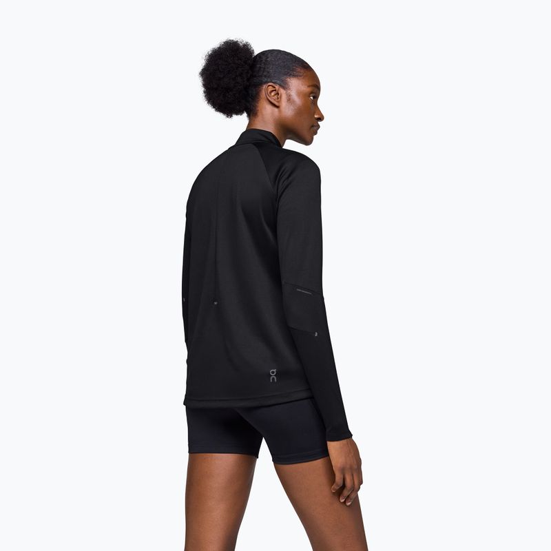 Bluza do biegania damska On Climate Shirt black 3