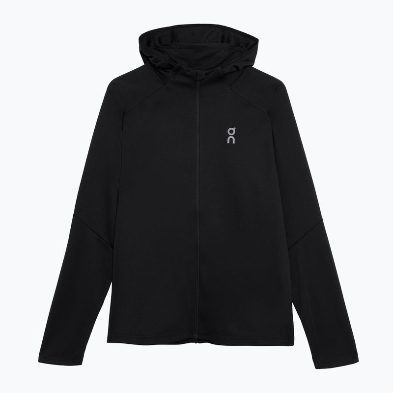 Bluza do biegania męska On Running Climate Zip Hoodie black 8