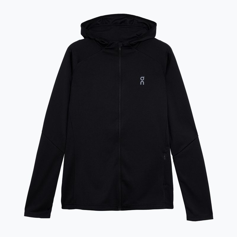 Bluza do biegania damska On Climate Zip Hoodie black 8