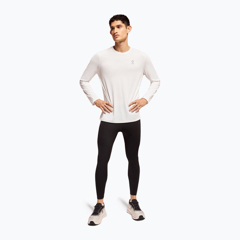 Longsleeve do biegania męski On Core Long-T undyed-white 2