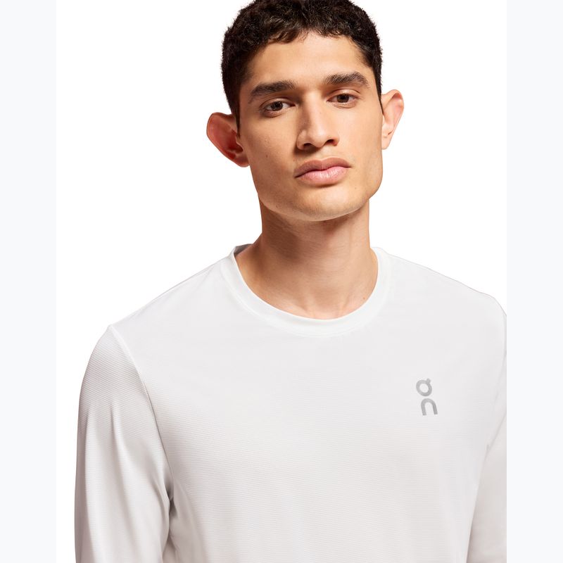 Longsleeve do biegania męski On Core Long-T undyed-white 4