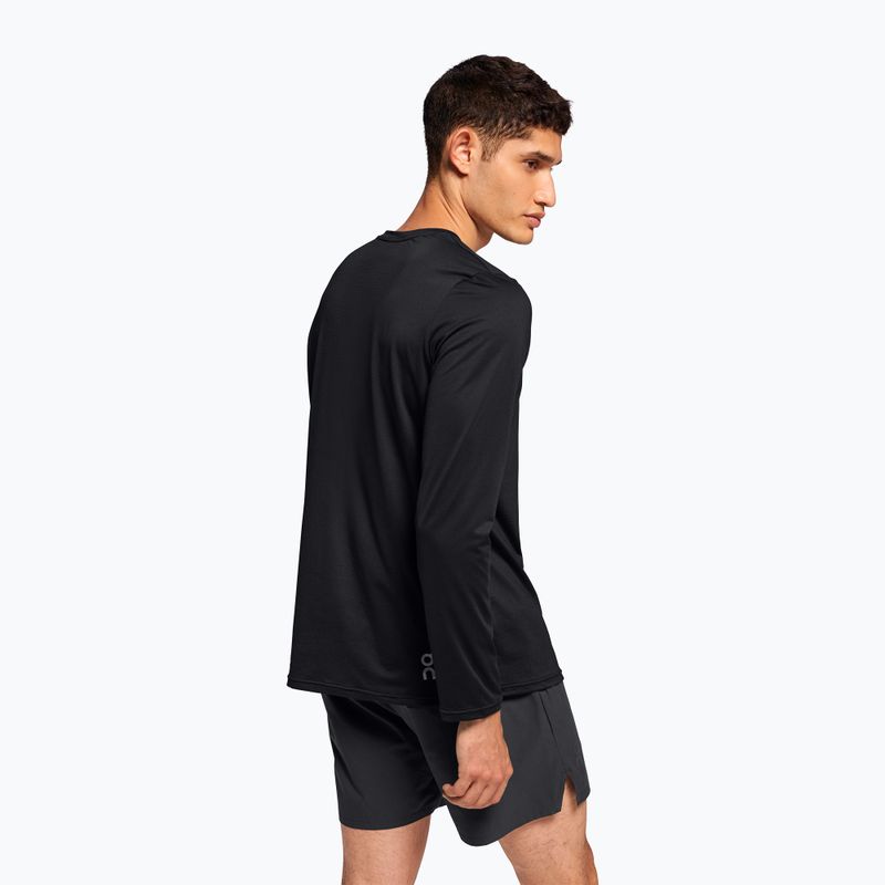 Longsleeve do biegania męski On Running Core Long-T black 4