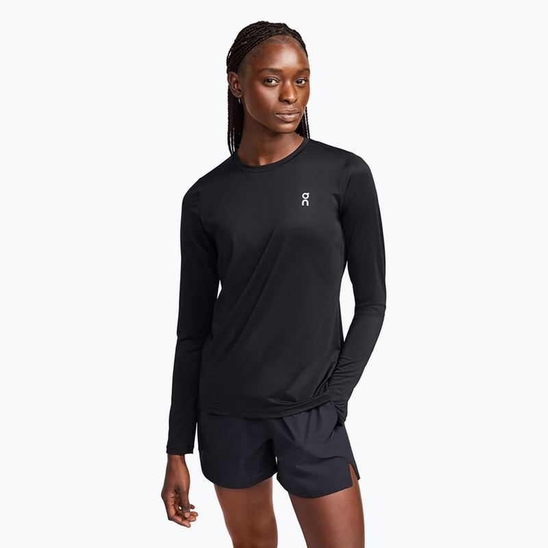 Longsleeve do biegania damski On Running Core Long-T black