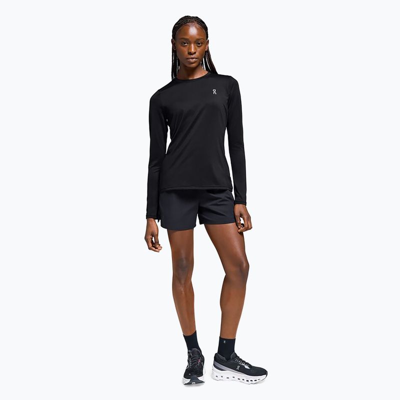 Longsleeve do biegania damski On Running Core Long-T black 2