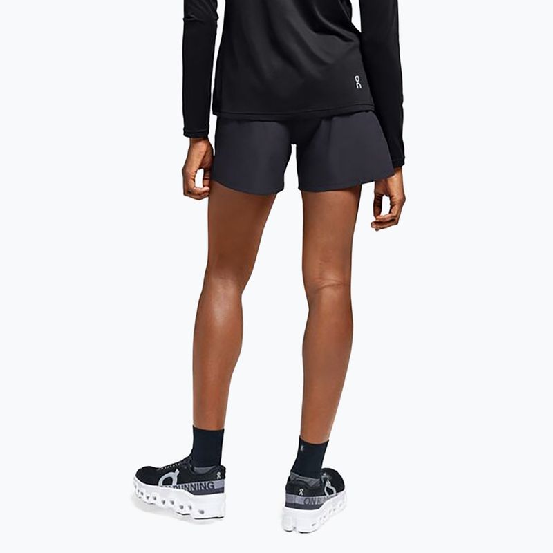Longsleeve do biegania damski On Core Long-T black 3