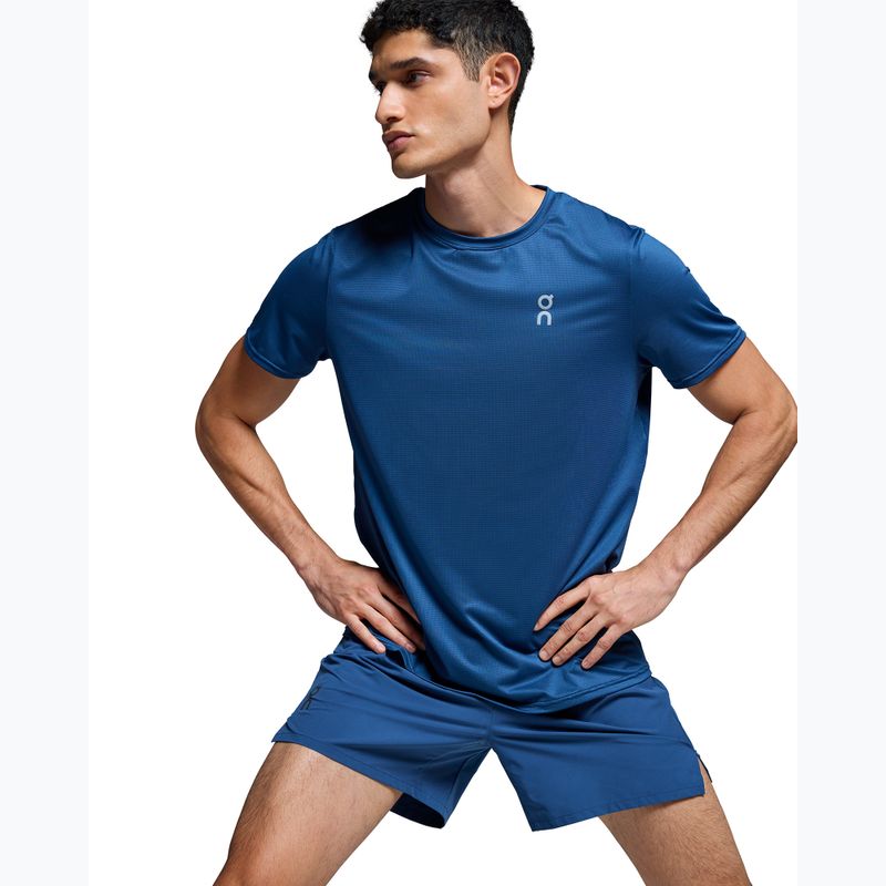 Koszulka do biegania męska On Running Core-T denim 5