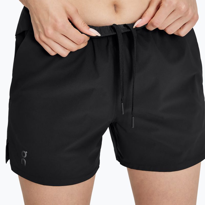Spodenki do biegania damskie On Essential black 4